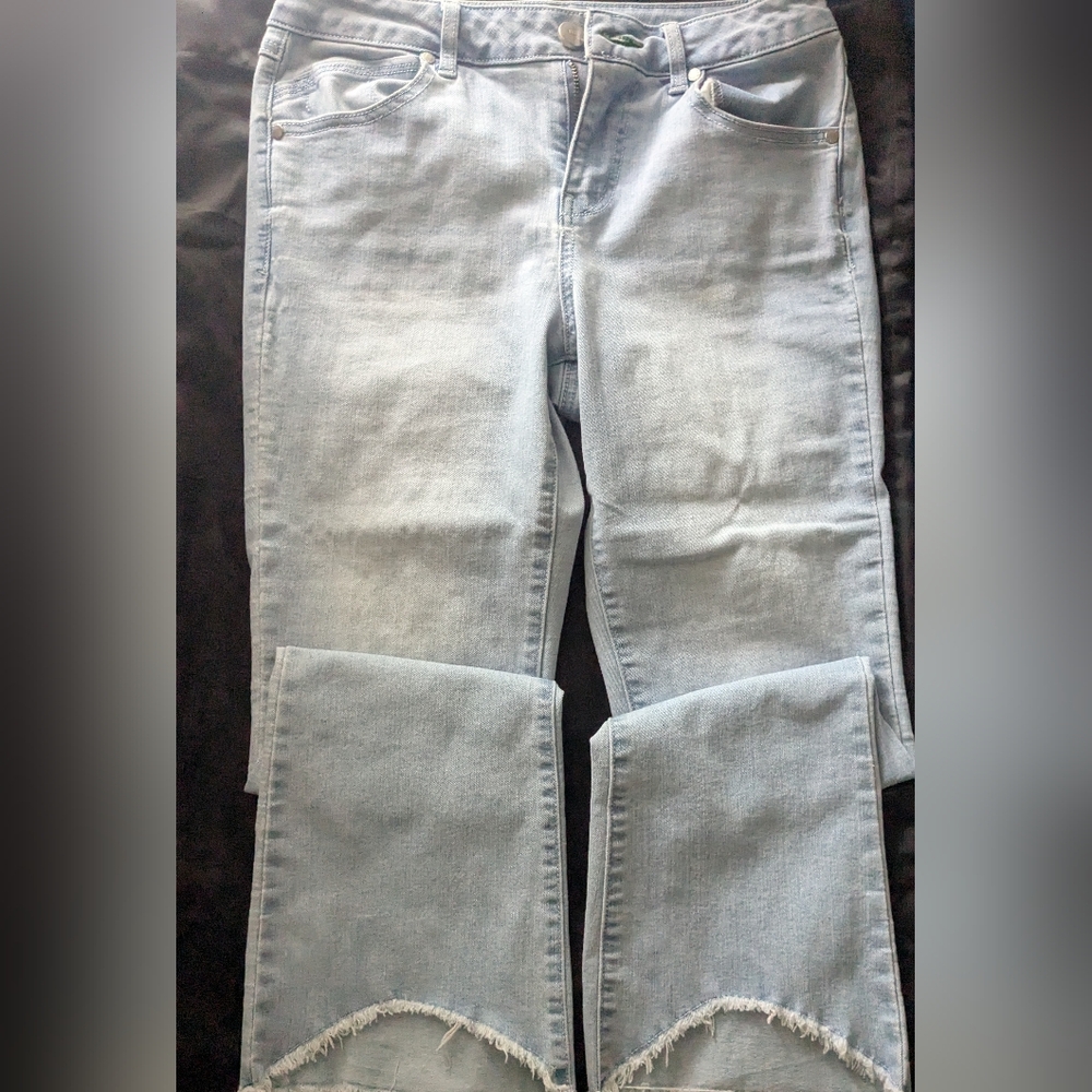 1822 Denim Light Blue Straight Leg Jeans